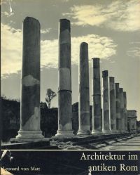 Matt, Architektur im antiken Rom. (Umschlag)