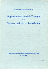 Meggendorfer, Therapie d. Geistes- u, Nervenkranken (Umschlag)