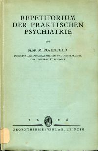 Rosenfeld, Repetitorium (Umschlag)