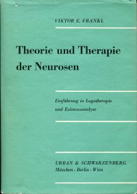 Frankl, Theorie und Therapie der Neurosen. (Umschlag)