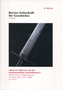 Künzler, "Sind wir dafür da, um der Sentimentalität nachzuhängen?". (Umschlag)