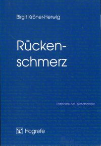 Kröner-Herwig, Rückenschmerz. (Umschlag)
