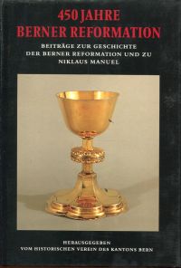 450 Jahre Berner Reformation. (Umschlag)