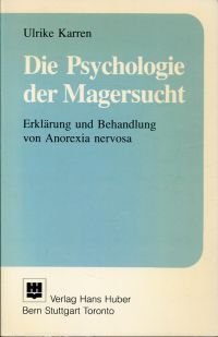 Karren, Die Psychologie der Magersucht. (Umschlag)