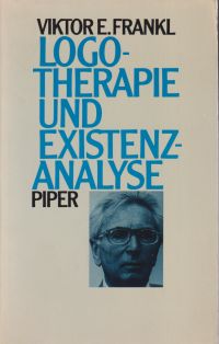 Frankl, Logotherapie und Existenzanalyse. (Umschlag)