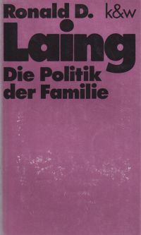 Laing, Die Politik der Familie. (Umschlag)