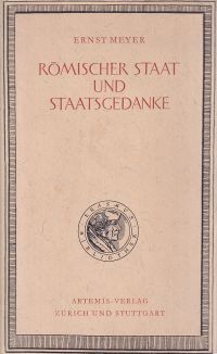 Meyer, Römischer Staat und Staatsgedanke. (Umschlag)