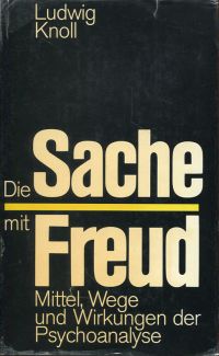 Knoll, Die  Sache mit Freud. (Umschlag)