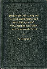 Reinhard, Selbstdurchführung von Berechnungen und Verdampfungsversuchen (Umschlag)