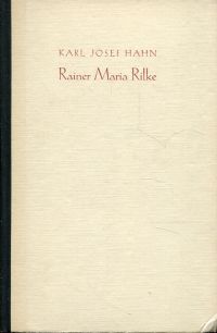 Hahn, Rainer Maria Rilke. (Umschlag)