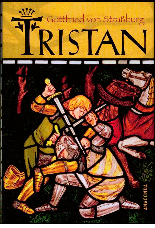 Gottfried von Strassburg/Kunz, Tristan. (Einband)