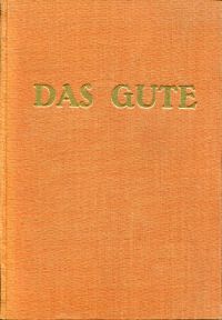 Häberlin, Das Gute. (Umschlag)