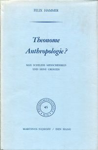 Hammer, Theonome Anthropologie? (Umschlag)
