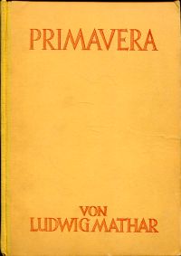 Mathar, Primavera. (Umschlag)