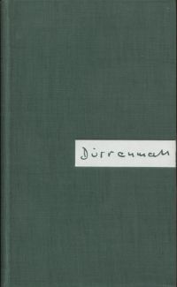 Dürrenmatt, Gesammelte Hörspiele. (Umschlag)
