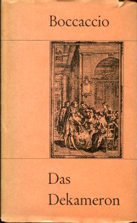 Boccaccio, Das  Dekameron. (Umschlag)