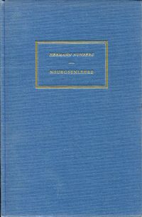 Nunberg, Allgemeine Neurosenlehre auf psychoanalytischer Grundlage. (Umschlag)