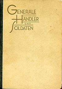 Ziese, Generäle, Händler und Soldaten. (Umschlag)