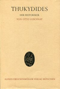 Luschnat, Thukydides, der Historiker. (Umschlag)