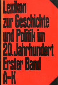 Stern, Lexikon zur Geschichte und Politik im  20. Jahrhundert. (Umschlag)