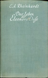 Rheinhardt, Das  Leben der Eleonora Duse. (Umschlag)