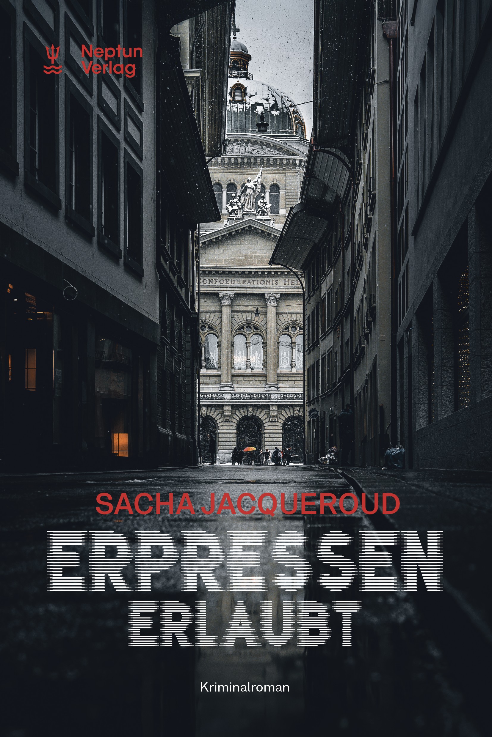 Jacqueroud, Erspressen erlaubt (Umschlag)