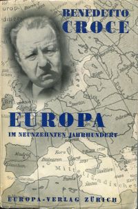 Croce, Geschichte Europas im neunzehnten Jahrhundert. (Umschlag)
