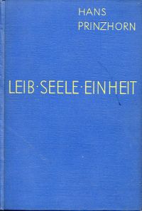 Prinzhorn, Leib-Seele-Einheit. (Umschlag)