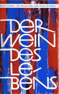 Gorham, Der Wein des Lebens. (Umschlag)