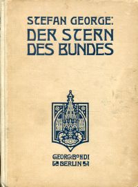 George, Der Stern des Bundes. (Umschlag)