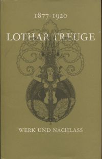 Treuge, Lothar Treuge. (Umschlag)