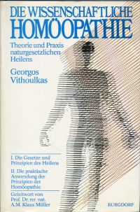 Vithoulkas, Die wissenschaftliche Homöopathie. (Umschlag)