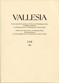 Vallesia, 57/2002. (Umschlag)