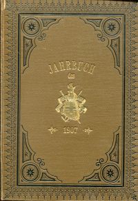 Jahrbuch des Schweizer Alpenclub, 43. Jahrgang, 1907 bis 1908. (Umschlag)