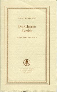 Eggimann, Die Kehrseite. (Umschlag)