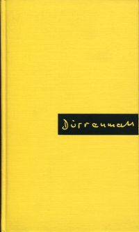 Dürrenmatt, Komödien I. (Umschlag)