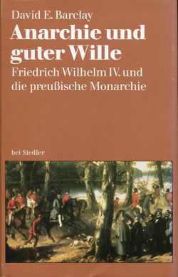Barclay, Anarchie und guter Wille. (Einband)