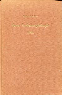 Feller, Berns Verfassungskämpfe 1846. (Umschlag)