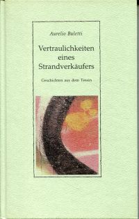 Buletti, Vertraulichkeiten eines Strandverkäufers. (Umschlag)