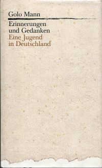 Mann, Erinnerungen und Gedanken. (Umschlag)