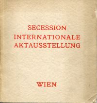 Internationale Aktausstellung. (Umschlag)