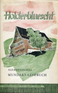 Thürer, Holderbluescht. (Umschlag)