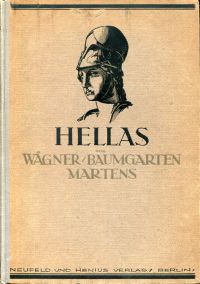 Wägner, Hellas. (Einband)