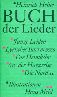 Heine, Buch der Lieder. (Umschlag)