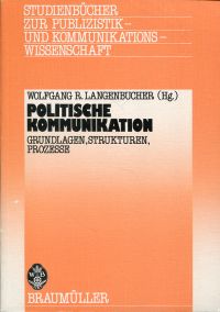 Langenbucher, Politische Kommunikation. (Umschlag)