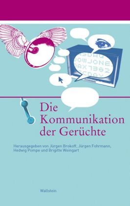 Brokoff, Die Kommunikation der Gerüchte. (Einband)