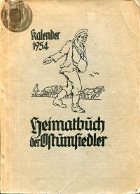 Arbeitsgemeinschaft der Ostumsiedler, Heimatbuch der Ostumsiedler. (Umschlag)