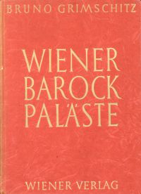 Grimschitz, Wiener Barockpaläste. (Umschlag)