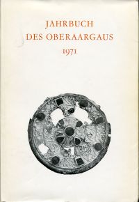 Jahrbuch des Oberaargaus, 14. Jahrgang 1971. (Umschlag)