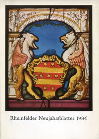 Rheinfelder Neujahrsblätter, 40. Jahrgang 1984. (Umschlag)